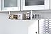 YAMAZAKI 1 tier home 2443 Shelf Storage Rack-Cabinet Organizer, One Size, White