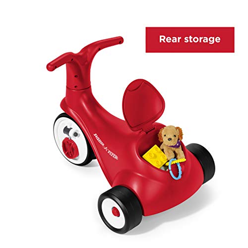 Radio Flyer Scoot 2 Pedal Ride on Bike, Ride On Toy for Ages 13