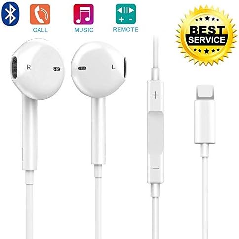Earbuds, LUNANI Earphones Stereo Headphones Noise Isolating Headset - Compatible iPhone 7 Earphones,Support iOS System Earbuds