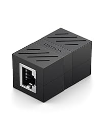 UGREEN   Adaptador de extensión de cable Ethernet RJ45 Cat7 Cat6 Cat5e (conector LAN en línea acoplador hembra a hembra)