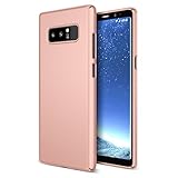 Maxboost mSnap Galaxy Note 8 Case [Rose Gold] Extreme Smooth Surface [Scratch Resistant] Matte Coating for Excellent Grip Thin Hard Protective PC Cover for Samsung Galaxy Note 8 (2017)