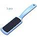 Docbrother - 3 pack Perfect Pedicure Foot File - Pedicure Rasp Callus Remover Cracked Skin Callus on Feet Rasp
