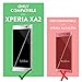 TUDIA Sony Xperia XA2 Case, Slim-Fit Heavy Duty [Merge] Extreme Protection/Rugged but Slim Dual Layer Case for Sony Xperia XA2 (Metallic Slate)