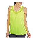 Women's Bungee Tank Top with Mesh Details Yoga Workout Top Gym Activewear