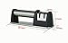 Knife Sharpener-2 Stage Diamond Coated Tungsten Steel and Ceramic System,Sharpens Dull Knives Quickly,Easy to Use for Kitchen and Outdoor