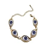 CA Mode Women's Boho Style Eyes Eyeballs Retro Bracelet
