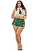 Dreamgirl Women's Plus Size Schoolgirl Bedroom Costume Set