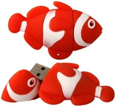 4GB Novelty Fish USB 2.0 Flash Drive Data Memory Stick Device
