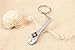 1 X New Metal Adjustable Creative Tool Wrench Spanner Key Chain Ring Keyring Gift
