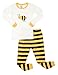 Leveret Kids & Toddler Pajamas Boys Girls 2 piece pj's 100% Cotton Bumble Bee (Size 18-24 Months)