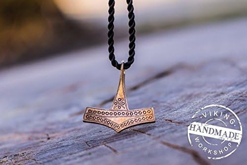 Thor's Hammer Bronze Mjolnir Pendant Amulet from Bornholm