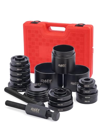 Photo 1 of Orion Motor Tech Wheel Bearing Press Kit for Front Wheel Drive Bearing Removal & Installation, 24pc Wheel Bearing Puller Tool Set with Sliding Screws Universal Bushings Sleeves Storage Case