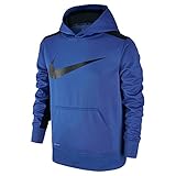 Nike Youth Boys Therma Training Hoodie ATHLETIC SHIRT Game Royal