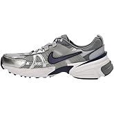Nike V2K Run Shoes (HJ4497-002, Wolf Grey/Cool Grey/White/Midnight Navy) Size 10