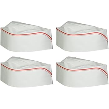Soda Jerk Hats (4/Pkg)