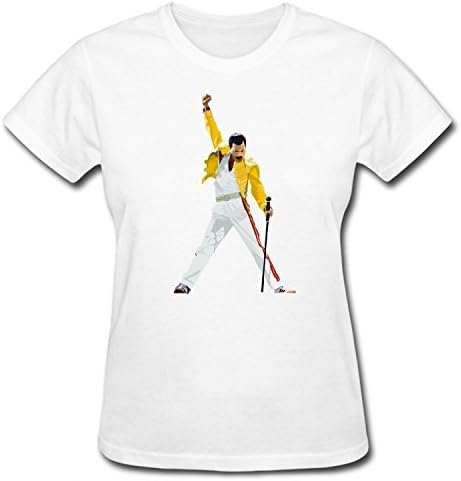 WASH Rock Band Queen Freddie Mercury Women T Shirt Short Sleeves