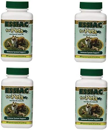 Essiac International Herbal Supplement for Pets, 60 Capsules
