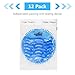 Coitak Urinal Screen Deodorizer, 12 Pack Deodorizing Urinal Mat, Ideal for Urinal at Restaurants, Offices, Schools