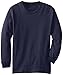 MJ Soffe Big Boys' Youth Pro Weight Long-Sleeve T-Shirt, Navy, Large