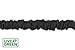 ALL NEW 2018 Black 100 ft Expandable Garden Hose by Live Green | 5 YEAR Warranty | Water Hose Nickel Plated Brass Fittings | 8 Spray Nozzle Included | Light Weight Retractable in Seconds (100, Black)
