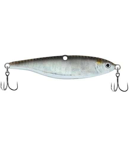 Berkley Vibrato Saltwater Fishing Lure – Ghostescent 004, 1/8 Oz