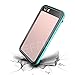Waterproof iPhone 6/6s Case, EFFUN IP68 Certified Waterproof Underwater Cover Dirtproof Snowproof Shockproof Case with Cell Phone Holder, PH Test Paper, Stylus Pen and Floating Strap Aqua Blue