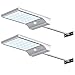 InnoGear Solar Gutter Lights Wall Sconces with Mounting Pole Outdoor Motion Sensor Detector Light Security Lighting for Barn Porch Garage, Pack of 2 primary