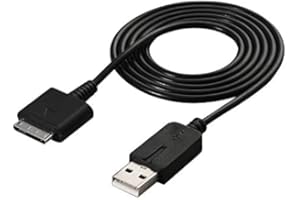 2 in 1 USB Data Charge Cable for PSP GO USB Charger Cable Data Transfer Charging Cord Line PSPGO Black