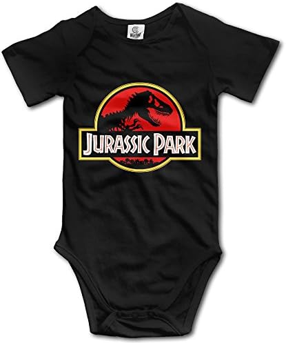 Unisex Baby Jurassic Park Logo Sam Neill Short Sleeve Bodysuit