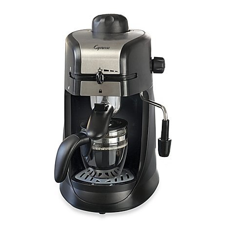 Click Here to See More Images Capresso 30401 Steam PRO 4-Cup Espresso & Cappuccino Machine