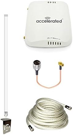 Accelerated 6310-DX LTE Router CAT 6 w/12dBi LTE Antenna, 25 FT Cable + Adapter - SMA Male