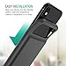 XDesign 3000mAH Battery Case for Apple iPhone Xs 2018 and iPhone X 2017 [Black] Portable Backup Battery Power Bank Protective Charger Case Extended Juice Charger (Lightning Port Compatible)