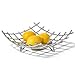 Spectrum Diversified Dunbar Grid Fruit Bowl, Chrome