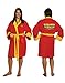 Robe Factory Women's DC Wonder Woman Cotton Robe, Red, OS