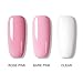 1 Pc Builder Nail Gel Quick Building Nail Tips Finger Extension Poly Glue Gel Nail Art UV LED Builder Nail Gel Nail Enhancement Tool (Clear)