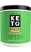 Perfect Keto Greens Superfood Powder: Super Micro Green Drink & MCT Oil, Best as Low Carb Ketogenic Diet Supplement for Ketosis, Amazing for Ketones and Athletic Diets (Orange)