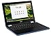 Acer R11 Convertible 2-in-1 Chromebook in Blue 11.6in HD Touchscreen Intel N3060 1.6Ghz up to 2.48GHz 4GB RAM 32GB SSD, Webcam, Bluetooth, Chrome OS (Renewed)