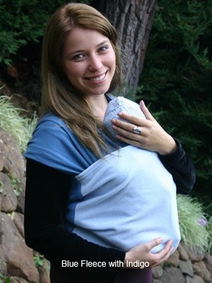 blue moby wrap