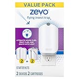 Zevo Flying Insect Trap, Fly Trap, Fruit Fly Trap