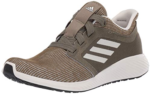 adidas Women's Edge Lux 3, Khaki/raw White/Yellow, 10.5 M US