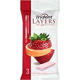 Trident Layers Sugar Free Gum (Wild Strawberry & Tangy Citrus, 42-Piece, 20-Pack)