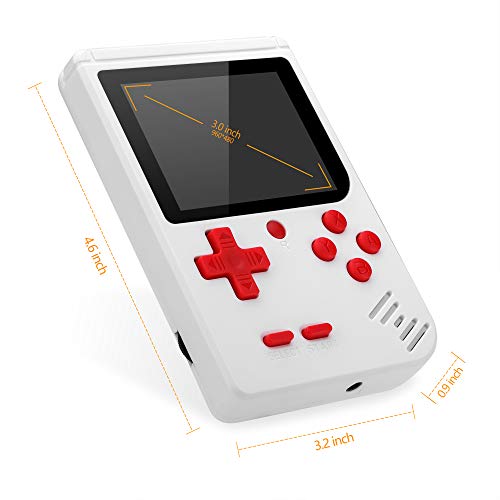 Handheld Game Console, Retro Portable TV Video Game Console 3 Inch HD Screen Built-in Classic FC Singer and Multiplayer Games Consoles for Kids AdultsGreat Gift for Christmas, Party Gifts - Thumbnail 2