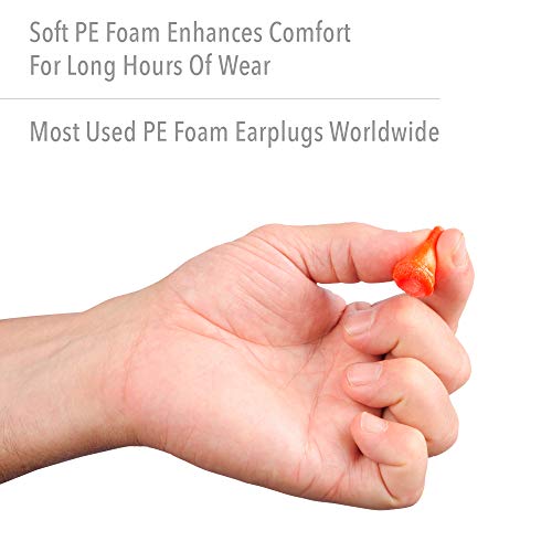 image for Honeywell Howard Leight MAX-1 Uncorded NR33 Foam Earplugs Box, 200 Pai