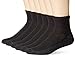 Hanes Men's 6-Pack ComfortBlend Ankle Big & Tall Socks