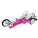 Bike Rassine PRK-PK Kid's Ped-Run Dual Pedal Scooter, Pink, 29