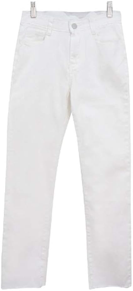 Amazon Bullang レディース カジュアル バンディングカットストレッチパンツ ロングパンツ Black White S M L 10代 代 韓国 ファッション K Pop ロングパンツ 通販