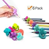 Pencil Grips, Pencil Grips for Kids Handwriting for Preschool 2018 Generation New Mechanical Pencil Grip Elephant Shape For Kids Preschoolers Children Adults Special Needs for Left or Right Hand (6PCS