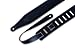 Levy's Leathers DM17-BLK Leather Guitar Strap