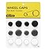 Cozmo Collector's Edition Wheel Caps Accessories, Add Vibrant Color and Character to your Robot, Race Pack: Black, Silver, White by IKR Compatible with Anki Cozmo
