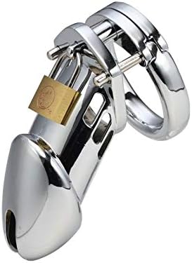The Bondage Locker Chastity Device with Vented Cage, Black
